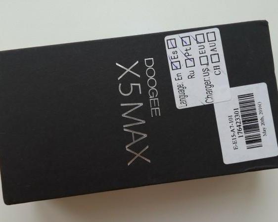 Doogee X5 MAX — бюджетник со сканером отпечатка пальцев и хорошей батареей