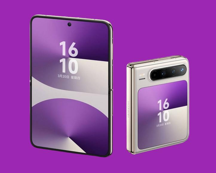Huawei представила раскладной смартфон Pura X с необычным дизайном